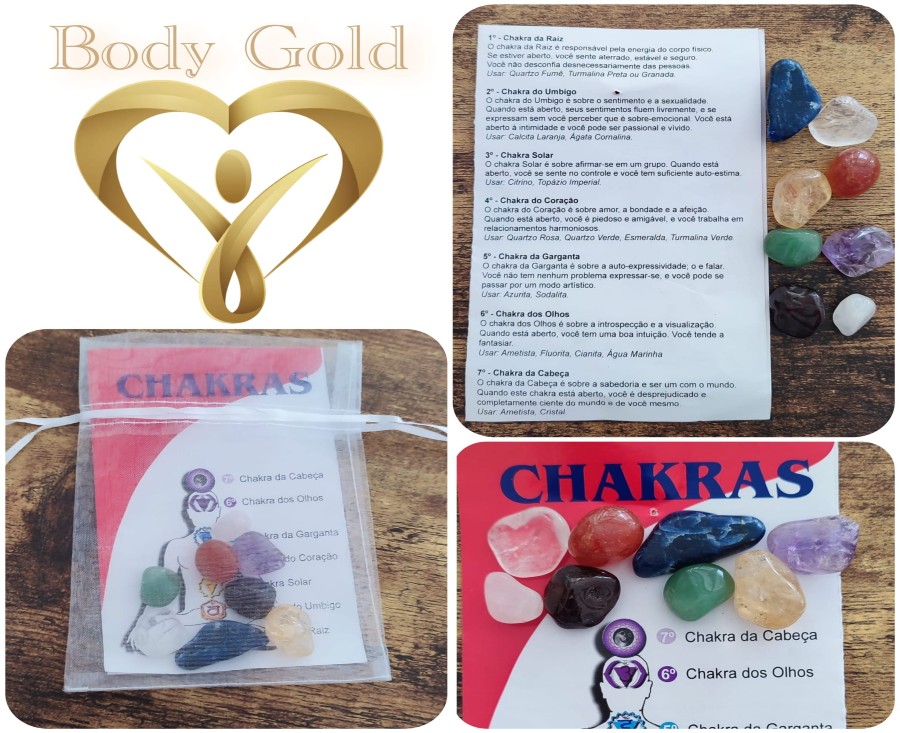 Pedras místicas e dos chakras